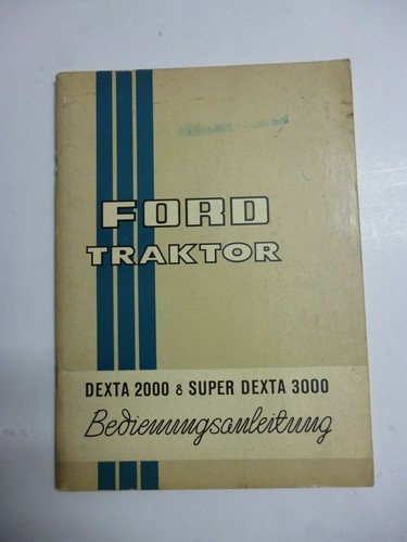 Ford traktor dexta - ford,